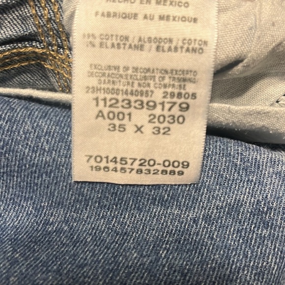 Lee workwear loose fit carpenter jeans, 35X 32 - Picture 3 of 9